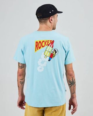 Rocket Icecream T-Shirt Blue
