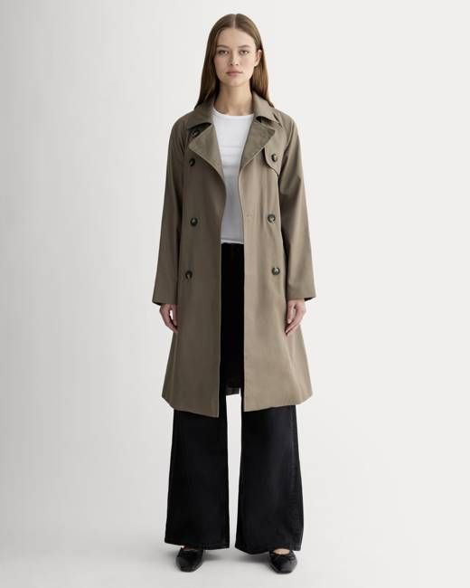 The Modern Trench Coat | Deep Taupe