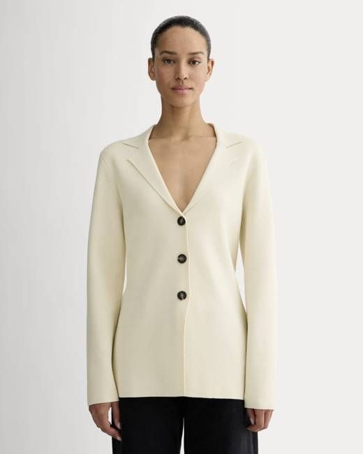 The Knit Blazer | Birch