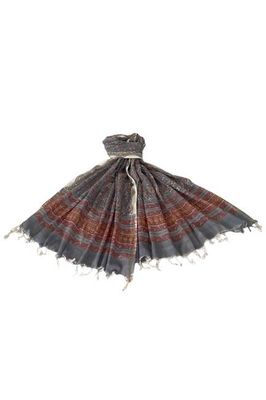Cotton Blockprint Stole No. 31 Jodhpur Edit