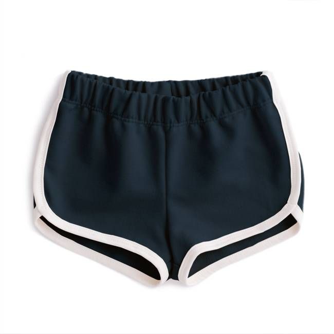 French Terry Shorts - Solid Night Sky