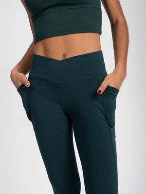 PlantTec™ Organic Seamless Leggings | Monstera