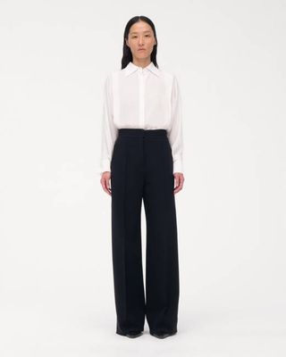 Doppio Wide Leg Pant - Resale | Black