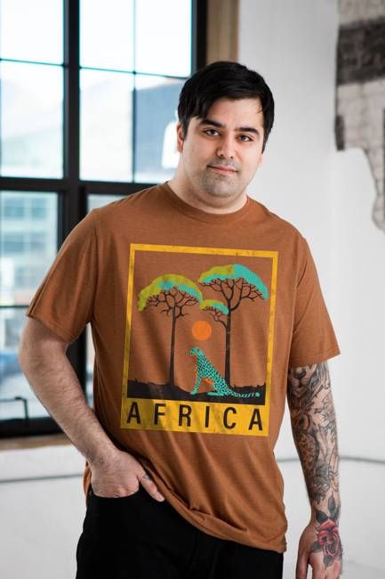 Africa Travel Unisex Eco-Triblend Tee