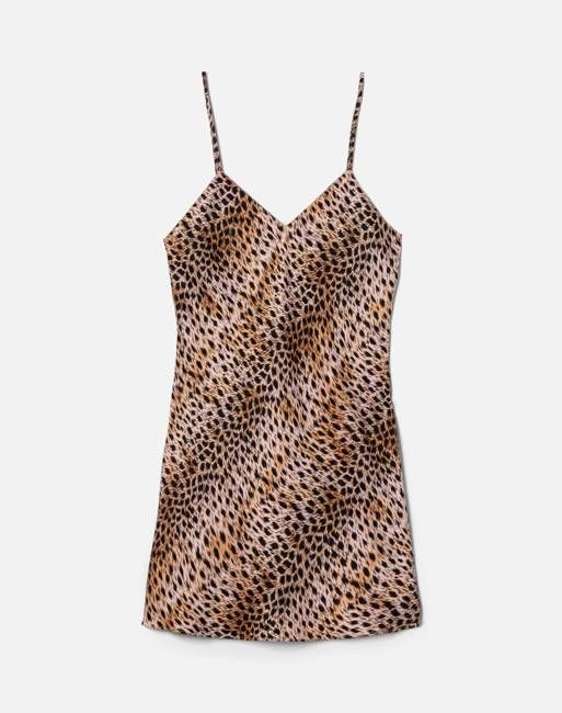 90s Silk Slip Dress -#1074