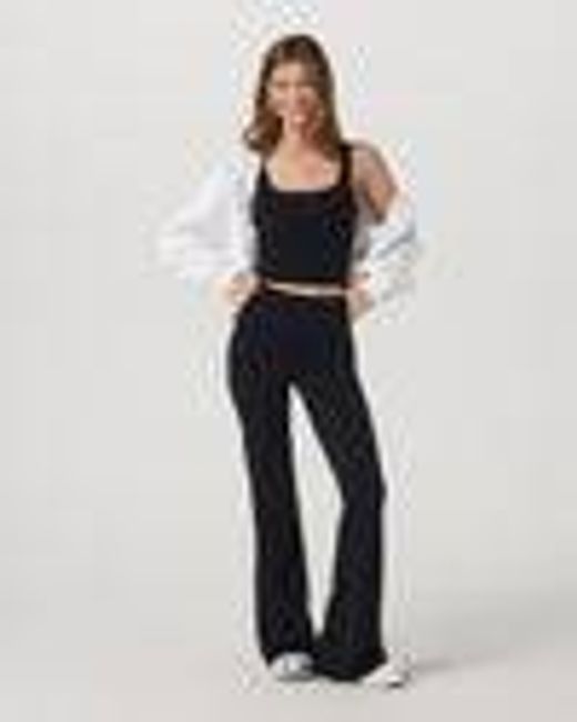 Vuori AllTheForm™ Flare - Short | Women's Black Leggings | Vuori