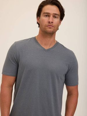 Men's Core Triblend Jersey V-Neck Tee