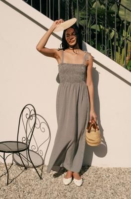 Sophie Dress in Black Gingham