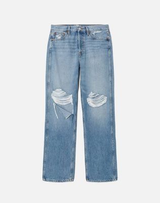 90s High Rise Loose - Breaker Blue