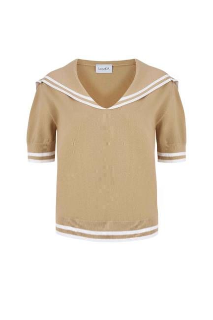 Vento Sailor top Beige
