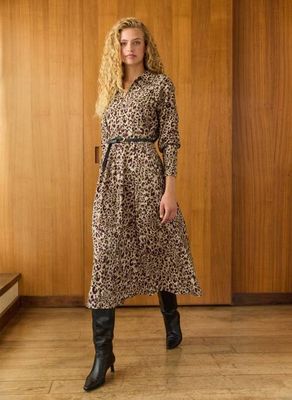 Bedrucktes Midikleid Leanne