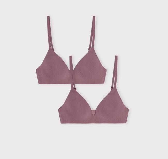 Core Wireless Plunge Bra 2-Pack