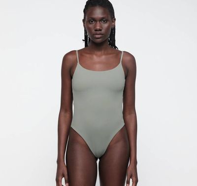 Swim Open Back One-Piece