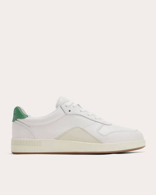 The Court Sneaker | White / Grass Green / Parchment