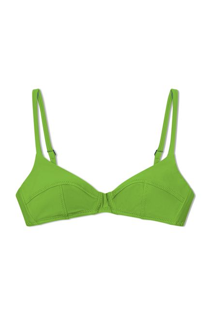 Simone Retro Top in Erba