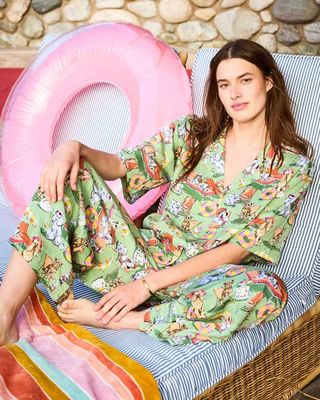 Palm Royale Pooches - Original Fit Eco Satin Wildest Dreams Set - Grasshopper