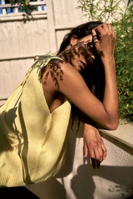 BLAKE Weste aus recyceltem Polyester - Gelb