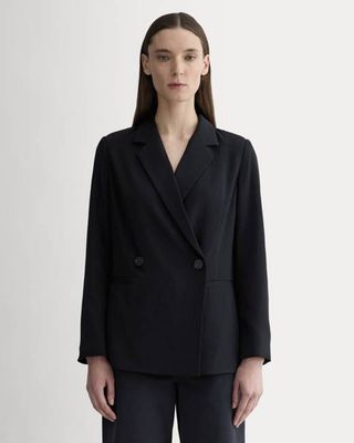 The Drapey Blazer | Black
