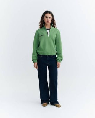Grünes Sweatshirt Pippa
