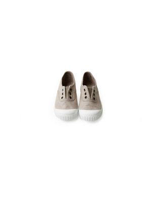 Organic Canvas Sneakers - Beige - Victoria