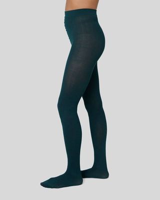Ylva Fishbone Wollstrumpfhose