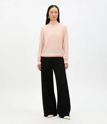 Featherweight Turtleneck | Lotus Pink
