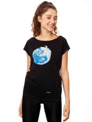 Moon Girl Cap Sleeve black