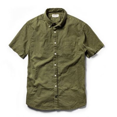 The Short Sleeve Jack in Cactus Oxford