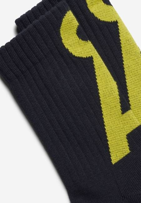 SAAMUS SHORT SOCKS | black-armedangels yellow