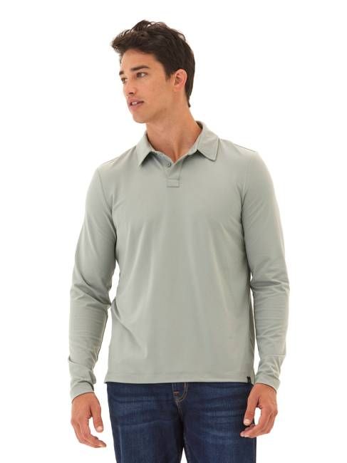 Darryn Luxe Jersey 2 Button Polo