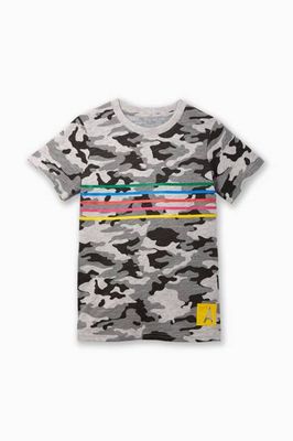 Camo Rainbow Stripe Tee - FINAL SALE