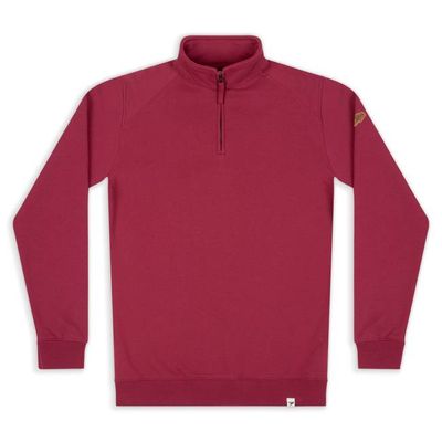 nevis organic cotton quarter zip