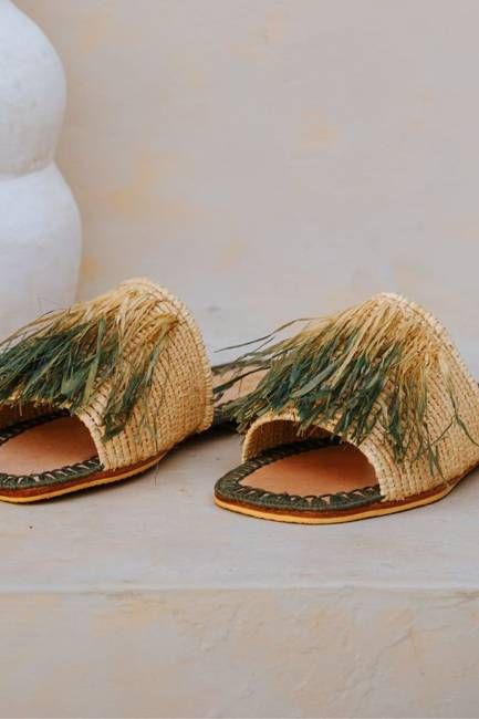 Basha Nour Women's Sandals Green