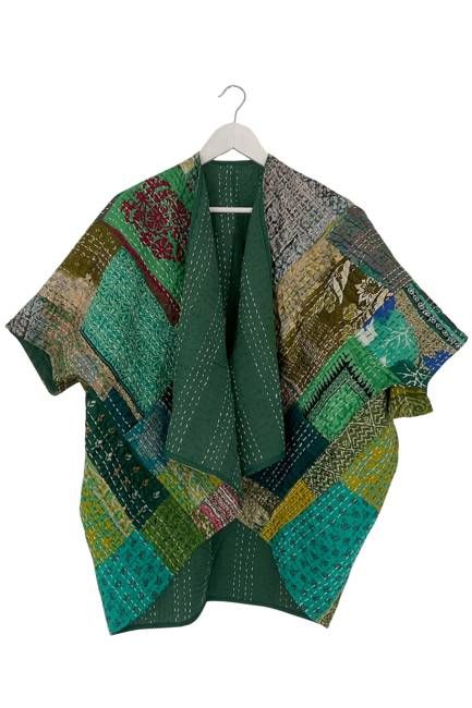 NEW! Vintage Patchwork Stories PETITE SIZE Kimono No.99