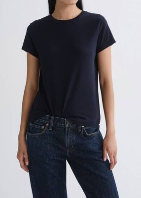 Long Line Adine Tee in Storm