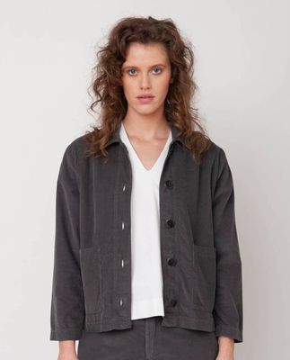 Sharon Organic Cotton Jacket In Slate