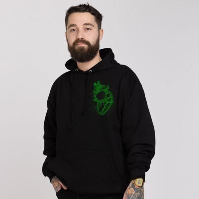 Vegan Anatomy Heart Hoodie (Unisex)