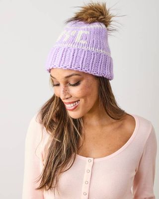 Lavender - NYC Beanie - Sh*t That I Knit