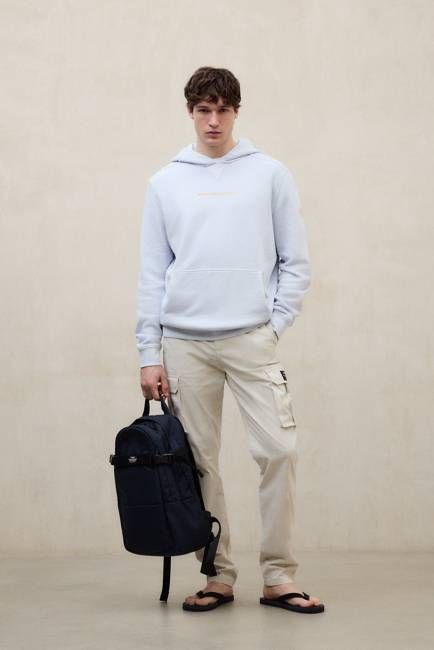 BEIGE ETHICARGO TROUSERS