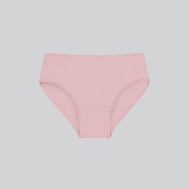 Organic Supima Cotton Hipster in Blossom Pink