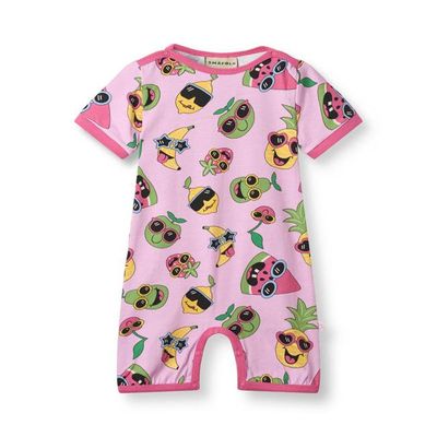 Elstar short-sleeved baby suit with fruit