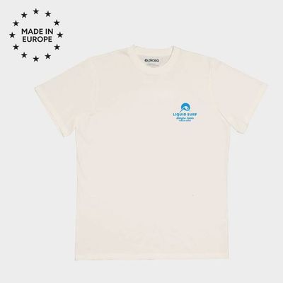 picea X Liquid Surf 25 years T-Shirt White
