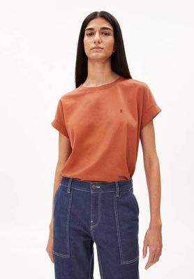 IDAARA T-SHIRT | ziegelbraun