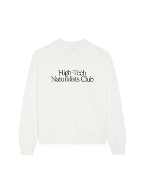 Archive Womens High-Tech Naturalists Club Sweatshirt—off-white