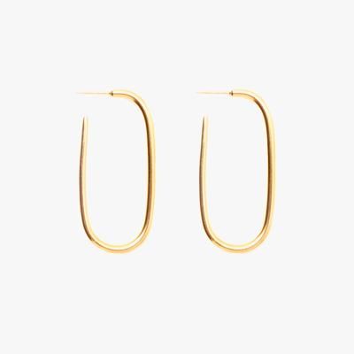 Mimi Et Toi Avelaine Gold Hoop Earrings