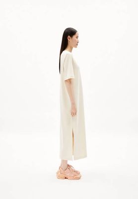 XELINA MIDIKLEID AUS JERSEY| UNGEFÄRBT