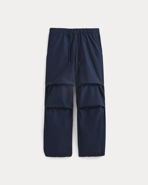 Baggy Parachute Pant | Deep Navy