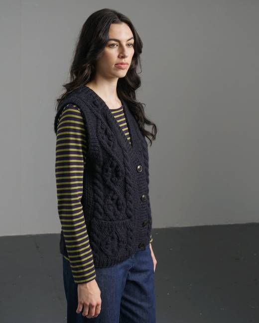 Bertie Aran Vest