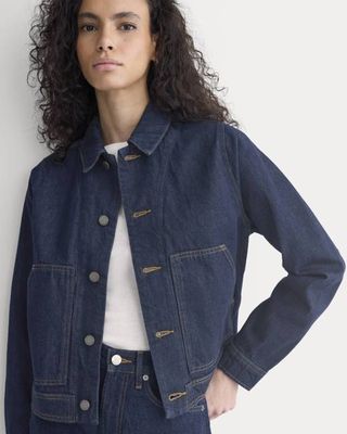 Denim Chore Jacket | Dark Indigo