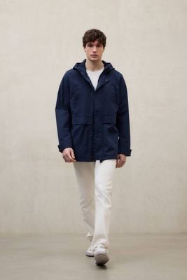 NAVY BLUE GAB JACKET